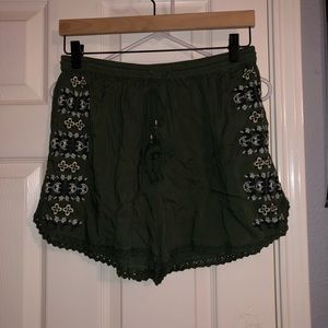 Francesca’s Green Shorts